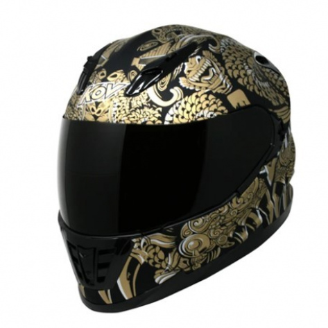 CASCO KOV VENENO XIBALBÁ ORO