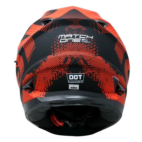 CASCO KOV VENENO MATCH ONE ROJO